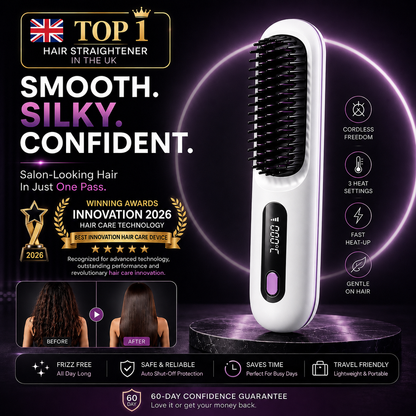 VelouraX™ OnePass Professional Salon Hair Straightener