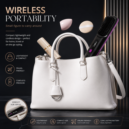 VelouraX™ OnePass Professional Salon Hair Straightener