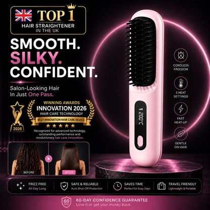 VelouraX™ OnePass Professional Salon Hair Straightener