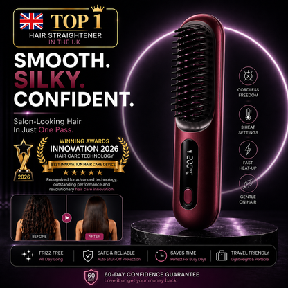 VelouraX™ OnePass Professional Salon Hair Straightener