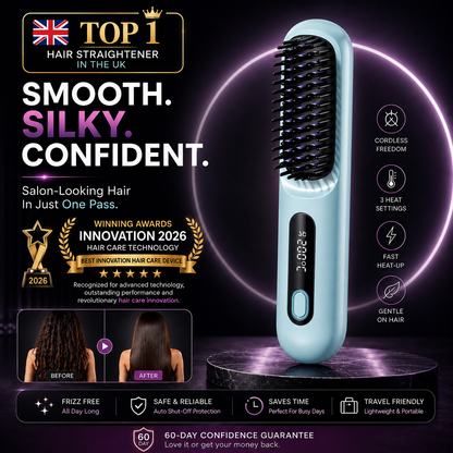 VelouraX™ OnePass Professional Salon Hair Straightener