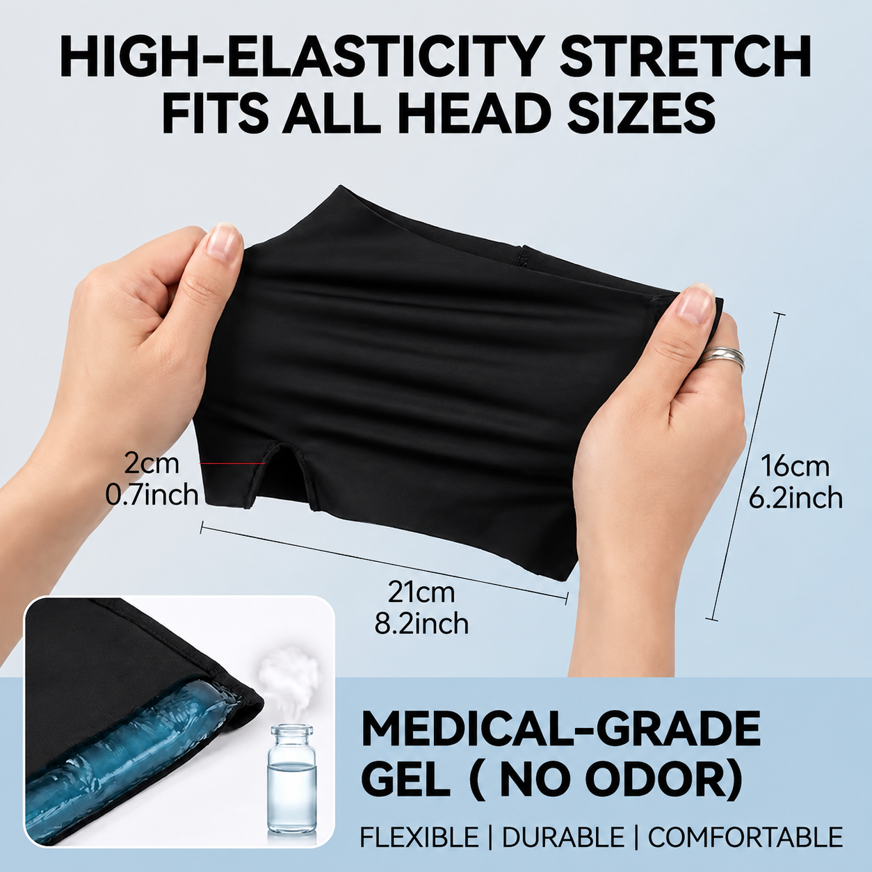 Migraine Relief Cap | Instant Cooling Comfort in Minutes