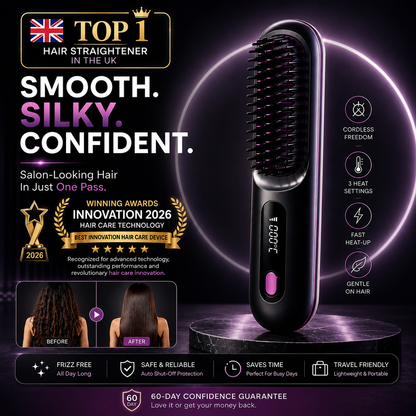 VelouraX™ OnePass Professional Salon Hair Straightener