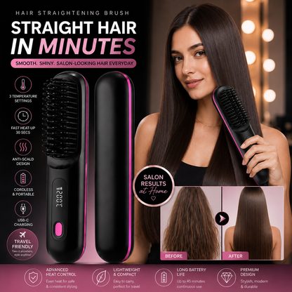 VelouraX™ OnePass Professional Salon Hair Straightener