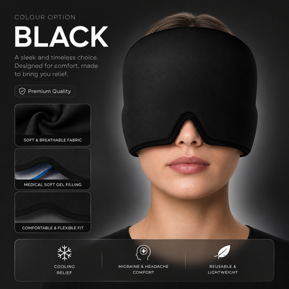 Migraine Relief Cap | Instant Cooling Comfort in Minutes