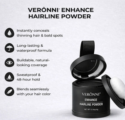 Veronni Professional Hairline - Instantly Fills Bald Spots in Seconds✨