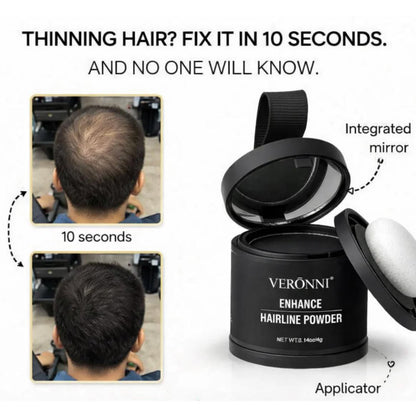 Veronni Professional Hairline - Instantly Fills Bald Spots in Seconds✨